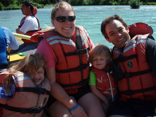 Rafting the Kenai River