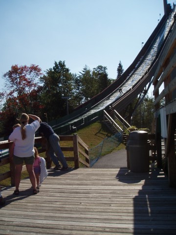 Ski Jumps at Lake Placid