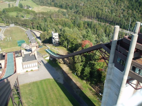 Ski Jumps at Lake Placid