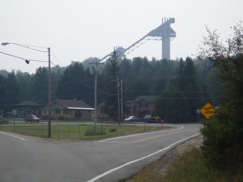 Ski Jumps at Lake Placid